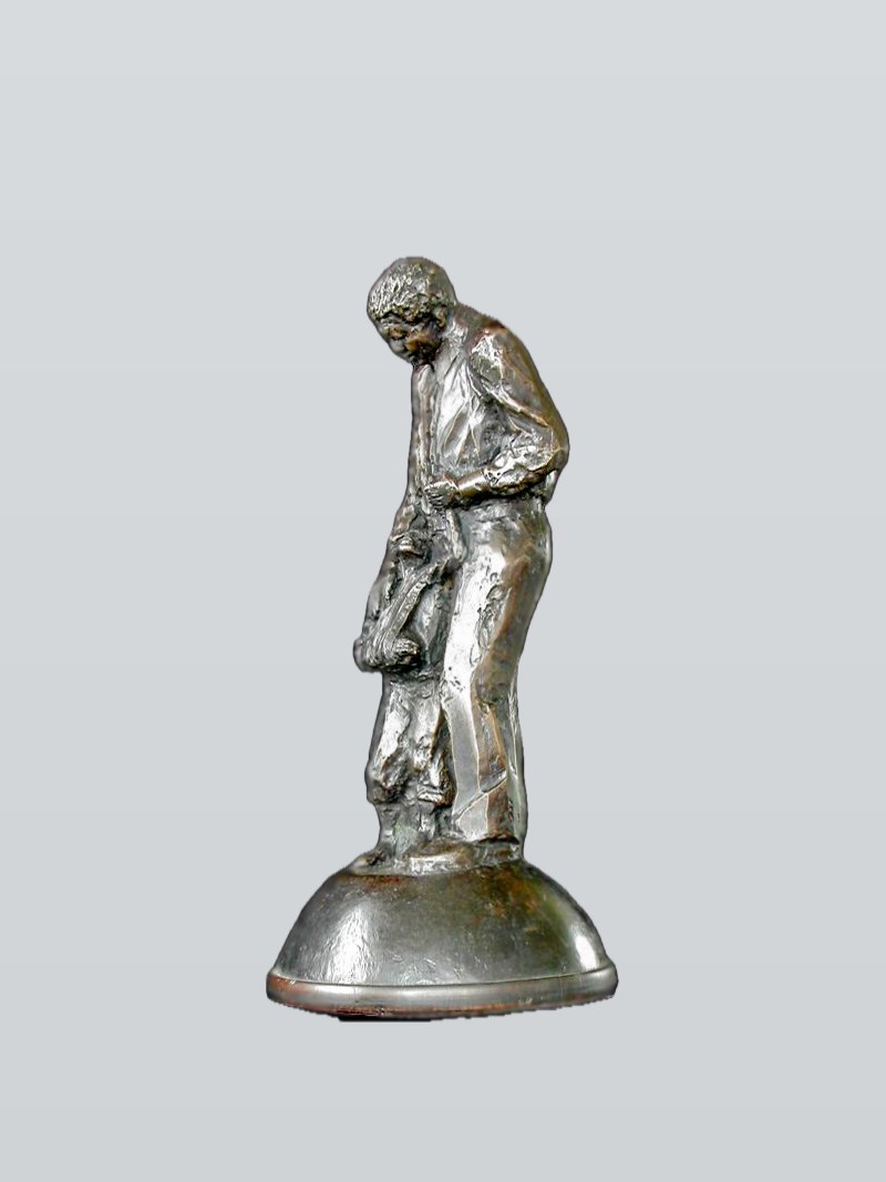 Maquette of the composition.