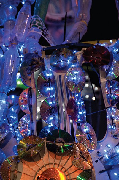 Der Enviroserv Christmas Tree, Cresta Shopping Centre, 2009.