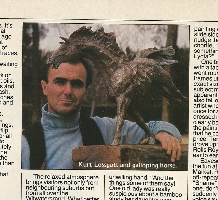 Kurt Lossgott und In Full Flight — STYLE Magazine, November 1982. | In Full Flight